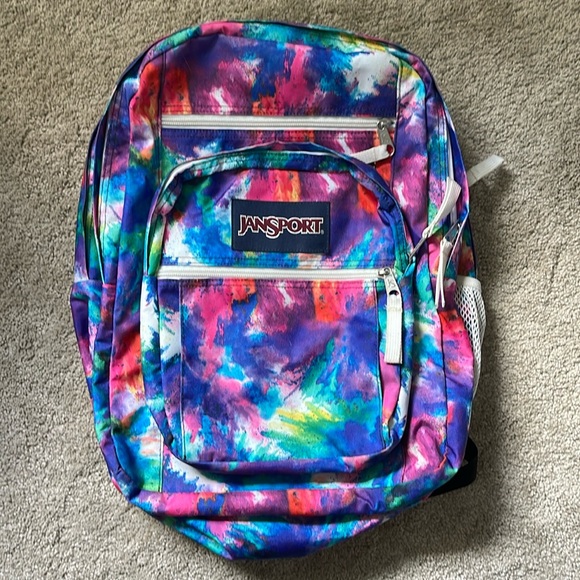 JanSport tie-dye backpack. - Picture 1 of 3